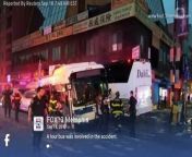 On Monday, Reuters reported that three people have been killed, and at least 15 others were injured, after a New York City transit bus collided with a tour bus. A spokesman for the New York City Fire Department said that passengers were pulled from the wreckage by firefighters right after the buses collided.