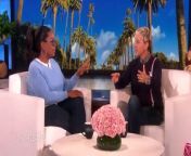 What&#39;s it like to live next to Ellen and Portia? Oprah dishes the dirt on being their neighbor.