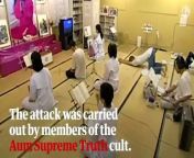 On 20 March 1995 members of the Aum Supreme Truth cult released sarin gas, a deadly nerve agent, on a Tokyo subway during rush hour.