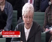 Carrie Gracie, the BBC&#39;sformer China editor, made a series of damning claims about the corporation&#39;s management in an extraordinary hearing with MPs, saying they were not living up to the BBC’s values and had briefed against her by claiming she worked part-time.