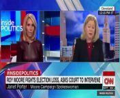 Janet Porter, Roy Moore’s spokeswoman, claims there was widespread voter fraud in the Alabama special election.