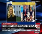 First daughter Ivanka Trump made a misstatement about the GOP tax bill on Fox News.
