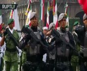Mexico celebrated its yearly Independence Day with parade in Mexico City on Sunday.