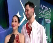 2024 Deanna Stellato-Dudek & Maxime Deschamps Worlds Post-LP Interview (1080p) - Canadian Television Coverage from wf1000xm3 pairing