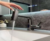 This Waterfall Temperature Digital Display Basin Faucet is a true masterpiece with its mesmerizing waterfall flow and innovative digital display