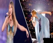 Taylor Swift almost fell off the Folklore cabin set during her February 9 Eras Tour performance in Tokyo, Japan. She revealed that &#39;&#39;her life had suddenly flashed before her eyes&#39;&#39;.