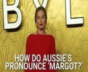It turns out that a lot of famous people have names that are a bit more difficult to pronounce correctly than we thought. Coming off the news that it turns out most of us have been pronouncing Rihanna’s name wrong this whole time, it’s now come to our attention that we’ve all been getting Margot Robbie’s name wrong too. The actress says she loves hearing her name spoken in her native Australia because in America we do it differently.&#60;br/&#62;&#60;br/&#62;Speaking on Australia&#39;s &#92;
