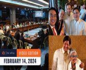 Today on Rappler – the latest news in the Philippines and around the world:&#60;br/&#62;&#60;br/&#62;- Magic? P26.7 billion inserted in 2024 DSWD budget allegedly used for Cha-Cha drive&#60;br/&#62;- Seeing no more signs of life, Davao de Oro landslide rescuers shift to retrieval&#60;br/&#62;- End of Senate-House row? Zubiri, Romualdez agree to stop word war &#60;br/&#62;- Zuckerberg told: Explain potential abuse content hidden behind Instagram ‘warning screen’&#60;br/&#62;- Filipino tattoo artist Whang-Od awarded the Presidential Medal of Merit&#60;br/&#62;&#60;br/&#62;https://www.rappler.com/video/daily-wrap/february-14-2024/