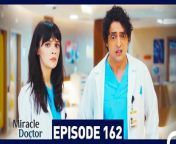 Miracle Doctor Episode 162 &#60;br/&#62;&#60;br/&#62;Ali is the son of a poor family who grew up in a provincial city. Due to his autism and savant syndrome, he has been constantly excluded and marginalized. Ali has difficulty communicating, and has two friends in his life: His brother and his rabbit. Ali loses both of them and now has only one wish: Saving people. After his brother&#39;s death, Ali is disowned by his father and grows up in an orphanage.Dr Adil discovers that Ali has tremendous medical skills due to savant syndrome and takes care of him. After attending medical school and graduating at the top of his class, Ali starts working as an assistant surgeon at the hospital where Dr Adil is the head physician. Although some people in the hospital administration say that Ali is not suitable for the job due to his condition, Dr Adil stands behind Ali and gets him hired. Ali will change everyone around him during his time at the hospital&#60;br/&#62;&#60;br/&#62;CAST: Taner Olmez, Onur Tuna, Sinem Unsal, Hayal Koseoglu, Reha Ozcan, Zerrin Tekindor&#60;br/&#62;&#60;br/&#62;PRODUCTION: MF YAPIM&#60;br/&#62;PRODUCER: ASENA BULBULOGLU&#60;br/&#62;DIRECTOR: YAGIZ ALP AKAYDIN&#60;br/&#62;SCRIPT: PINAR BULUT &amp; ONUR KORALP