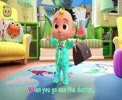 JJ&#39;s Doctor Check Up Song _ CoComelon Nursery Rhymes &amp; Kids Songs