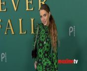 https://www.maximotv.com &#60;br/&#62;B-roll footage: Anne Winters on the green carpet at Peacock&#39;s new series &#39;Apples Never Fall&#39; premiere on Tuesday, March 12, 2024, at the Academy Museum of Motion Pictures in Los Angeles, California, USA. This video is only available for editorial use in all media and worldwide. To ensure compliance and proper licensing of this video, please contact us. ©MaximoTV&#60;br/&#62;