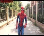TEAM SPIDER MAN vs NEW BAD HERO &#124;&#124; SPECIAL LIVE ACTION STORY - ONE DAY of KID SPIDER MAN