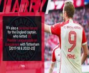 Bayern Munich&#39;s Harry Kane continues to break Bundesliga records - and even set a personal milestone.