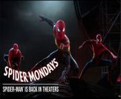 #SpiderMan is back on the big screen. Join us for ALL 8 live action movies – Only in Select Theaters Beginning April 15. Get tickets now: https://www.spideymovies.com/
