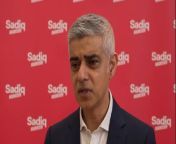 London a ‘safer city’ than Berlin, Madrid and Paris, Sadiq Khan says in mayoral campaign launchPA