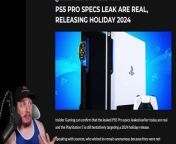 This PS5 Pro Leak is INSANE...BUT REAL_! 3x MORE POWER!&#60;br/&#62;&#60;br/&#62; the PS5 Pro Leak. Brace yourself for the unbelievable because this leak is not just wild speculation—it&#39;s real! Prepare for a gaming experience like never before as the PS5 Pro promises to deliver a staggering three times more power than its predecessors. With mind-blowing graphics, lightning-fast processing, and unparalleled performance, get ready to elevate your gaming to new heights. Buckle up and get ready for the gaming revolution because the PS5 Pro is about to redefine what it means to play.
