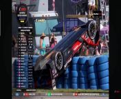 IMSA 2024 12H Sebring Race Derani Molina Massive Crash Flip from sequin flip stuffed
