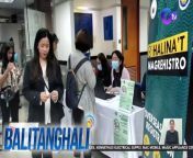 Daan-daang estudyante ang dumalo sa Voters Education and Registration Program ng COMELEC sa Malaybalay, Bukidnon.&#60;br/&#62;&#60;br/&#62;&#60;br/&#62;Balitanghali is the daily noontime newscast of GTV anchored by Raffy Tima and Connie Sison. It airs Mondays to Fridays at 10:30 AM (PHL Time). For more videos from Balitanghali, visit http://www.gmanews.tv/balitanghali.&#60;br/&#62;&#60;br/&#62;#GMAIntegratedNews #KapusoStream&#60;br/&#62;&#60;br/&#62;Breaking news and stories from the Philippines and abroad:&#60;br/&#62;GMA Integrated News Portal: http://www.gmanews.tv&#60;br/&#62;Facebook: http://www.facebook.com/gmanews&#60;br/&#62;TikTok: https://www.tiktok.com/@gmanews&#60;br/&#62;Twitter: http://www.twitter.com/gmanews&#60;br/&#62;Instagram: http://www.instagram.com/gmanews&#60;br/&#62;&#60;br/&#62;GMA Network Kapuso programs on GMA Pinoy TV: https://gmapinoytv.com/subscribe