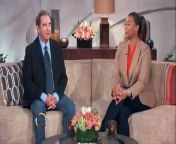Beau Bridges teaches Queen Latifah his unusual talent of being able to sound like he is speaking under water.