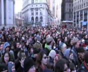 3,000 New Yorkers participate in the 2010 No Pants Subway Ride, riding pantless in 100 different train cars. &#60;br/&#62; &#60;br/&#62;This is one of over 100 different missions Improv Everywhere has executed over the past eight years in New York City. Others include Frozen Grand Central, the Food Court Musical, and the famous No Pants Subway Ride, to name a few. Visit the website to see tons of photos and video of all of our work, including behind the scenes information on how this video was made.