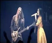lyrics are here.........&#60;br/&#62;The Phantom Of The Opera &#60;br/&#62;Tarja &amp; Marco (vocals) &#60;br/&#62;[CHRISTINE:] Tarja&#60;br/&#62;In sleep he sang to me - In dreams he came&#60;br/&#62;That voice which calls to me - And speaks my name&#60;br/&#62;And do I dream again - For now I find&#60;br/&#62;The Phantom of the opera is there - Inside my mind&#60;br/&#62;[PHANTOM:]Marco - Sing once again with me &#60;br/&#62;Our strange duet&#60;br/&#62;My power over you - Grows stronger yet&#60;br/&#62;And though you turn from me - To glance behind&#60;br/&#62;The Phantom of the opera is there - Inside your mind&#60;br/&#62;[CHRISTINE:] Tarja - Those who have seen your face Draw back in fear - I am the mask you wear&#60;br/&#62;[PHANTOM:] Marco - It&#39;s me they hear&#60;br/&#62;[TOGETHER:] Your spirit and my voice&#60;br/&#62;In one combined &#60;br/&#62;The phantom of the opera is there - Inside your mind&#60;br/&#62;[CHRISTINE:] Tarja &#60;br/&#62;Opera- Beware - Phantom of the opera&#60;br/&#62;[PHANTOM:] Marco - In all your fantasies &#60;br/&#62;You always knew - That man and mystery&#60;br/&#62;[CHRISTINE:] Tarja - Were both in you&#60;br/&#62;[TOGETHER:]&#60;br/&#62;And in this labyrinth - Where night is blind&#60;br/&#62;The phantom of the opera is there - Inside your mind&#60;br/&#62;[PHANTOM:] Marco - Sing my angel of music&#60;br/&#62;[TOGETHER:] **Finale - the good stuff**&#60;br/&#62;........................................ ........................................ .&#60;br/&#62;Tarja Turunen - vocals &#60;br/&#62;Emppu Vuorinen - guitar&#60;br/&#62;Marco Tapani Hietala - bass,vocals &#60;br/&#62;Jukka &#92;
