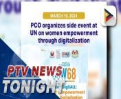 PCO established program in UN that focuses on digitalization and its potential to empower women, promote gender equality