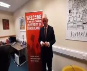University of Sunderland vice chancellor Sir David Bell discusses the potential effects of falling international student numbers.