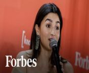 At the 2024 Forbes 30/50 Summit, movie star, Alia Bhatt, sits with Forbes senior editor, Maggie McGrath, for an interview covering the actor&#39;s career, entrepreneurial endeavors and her upcoming film, &#39;Jigra.&#39;&#60;br/&#62;&#60;br/&#62;Subscribe to FORBES: https://www.youtube.com/user/Forbes?sub_confirmation=1&#60;br/&#62;&#60;br/&#62;Fuel your success with Forbes. Gain unlimited access to premium journalism, including breaking news, groundbreaking in-depth reported stories, daily digests and more. Plus, members get a front-row seat at members-only events with leading thinkers and doers, access to premium video that can help you get ahead, an ad-light experience, early access to select products including NFT drops and more:&#60;br/&#62;&#60;br/&#62;https://account.forbes.com/membership/?utm_source=youtube&amp;utm_medium=display&amp;utm_campaign=growth_non-sub_paid_subscribe_ytdescript&#60;br/&#62;&#60;br/&#62;Stay Connected&#60;br/&#62;Forbes newsletters: https://newsletters.editorial.forbes.com&#60;br/&#62;Forbes on Facebook: http://fb.com/forbes&#60;br/&#62;Forbes Video on Twitter: http://www.twitter.com/forbes&#60;br/&#62;Forbes Video on Instagram: http://instagram.com/forbes&#60;br/&#62;More From Forbes:http://forbes.com&#60;br/&#62;&#60;br/&#62;Forbes covers the intersection of entrepreneurship, wealth, technology, business and lifestyle with a focus on people and success.