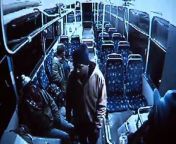Surveillance cameras capture dramatic attack on public bus in Kansas City, Missouri