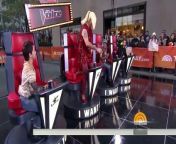 The morning show’s weekend crew all got into the spirit. Carson Daly impersonated Gwen Stefani, Erica Hill imitated Blake Shelton, Sheinelle Jones became Pharrell, and Dylan Dreyer took on Adam Levine.