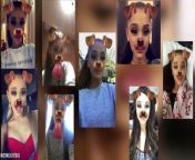 Ariana Grande celebrated the release of her third album ‘Dangerous Woman’ by by belting out her hit song live but by taking the infamous dog filter on snapchat to a whole new SCARY level.