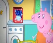 Peppa Pig S03E10 Washing from playtime with peppa bouncy house