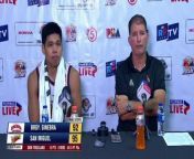 Interview with Best Player Don Trollano and Coach Jorge Gallent [Apr. 5, 2024] from mona don video
