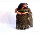 SAREE FABRIC- Georgette || FASHION SHOW from hot aunty saree ware show hot big navel