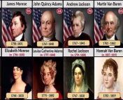 US Presidents and their Wives from mrs chatter y