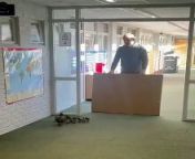 Ducklings take a detour through Peterborough school! from take one movi