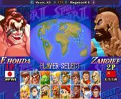 Super Street Fighter II X_ Grand Master Challenge - Havoc_K6 vs MegamanX-8 FT5 from street fighter ryona
