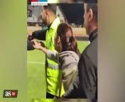 Iranian soccer player suspended and fined for hugging a woman from iran 2018 footboll photo