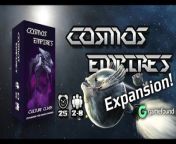☕If you want to support the channel: https://ko-fi.com/rollthedices&#60;br/&#62;❤️‍ To support the project: https://www.kickstarter.com/projects/biggerworldsgames/cosmos-empires-culture-clash-reprint-and-expansion/description&#60;br/&#62;⭐ Website: https://www.facebook.com/BiggerWorldsGames&#60;br/&#62;&#60;br/&#62; 2-8 players&#60;br/&#62; Ages 14+&#60;br/&#62;⌛25 minutes&#60;br/&#62;&#60;br/&#62;Culture Clash is an expansion to the base game of Cosmos: Empires. It adds a second build pool and two new mechanics: Culture Cards and the Patrol ability. Cosmos: Empires is a 2-8 player, 15-45 minute engine building card game. Jump into the galaxy, choose your strategy and build your galactic empire. Race against your friends, exploiting their economy to your advantage!&#60;br/&#62;&#60;br/&#62;The game is played with two decks, from which 6 cards each are drawn into the “pool” players can select and build cards from. Each card has a cost, roll value and production value. Players also get 3 &#92;