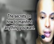 Finally Revealed to the World:The secrets on how to manifest anything you want. from dere la 3rd movie