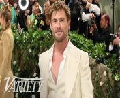 Chris Hemsworth on Serving as Co-Chair of the 2024 Met Gala from mp3 sahara video co