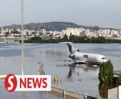 A submerged plane and runways under water in southern Brazil on Tuesday (May 7) after heavy rain lashed the city of Porto Alegre.&#60;br/&#62;&#60;br/&#62;Brazilian President Luiz Inacio Lula da Silva asked Congress on Monday (May 6) to recognise a state of public emergency for the heavy rains.&#60;br/&#62;&#60;br/&#62;WATCH MORE: https://thestartv.com/c/news&#60;br/&#62;SUBSCRIBE: https://cutt.ly/TheStar&#60;br/&#62;LIKE: https://fb.com/TheStarOnline
