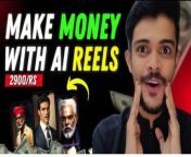 Earn 2900/Rs From Ai Reels &#124; How to earn money from AI reels &#124; How to earn money with AI free&#60;br/&#62;&#60;br/&#62;In this video we will unlock the potential of AI reels to earn money effortlessly. Learn how to make AI videos for free and start earning today. Say goodbye to Studio Did upgrade problems and explore the best AI video generators for seamless creation.&#60;br/&#62;&#60;br/&#62;Discover how to create captivating AI videos without any cost. Say goodbye to Studio Did issues and explore the best alternatives for hassle-free AI video creation on your mobile device.&#60;br/&#62;&#60;br/&#62;Explore the world of talking AI avatars and revolutionize your content creation. Learn how to create talking avatars for free and generate captivating AI videos effortlessly. Harness the power of AI technology to boost your earning potential!&#60;br/&#62;&#60;br/&#62;Your Queries:&#60;br/&#62;&#60;br/&#62;how to make ai video&#60;br/&#62;how to make ai video free&#60;br/&#62;free mai ai video kaise bnaye&#60;br/&#62;ai video generator free&#60;br/&#62;ai video generator&#60;br/&#62;ai video kaise banaye mobile see&#60;br/&#62;studio did alternative&#60;br/&#62;studio did upgrade problem solve&#60;br/&#62;free ai video generator&#60;br/&#62;free ai video kaise banaye&#60;br/&#62;best ai video generator&#60;br/&#62;image to video ai&#60;br/&#62;ai video, ai&#60;br/&#62;studio did not working&#60;br/&#62;studio did upgrade problem&#60;br/&#62;best talking ai&#60;br/&#62;talking avatar&#60;br/&#62;talking avatar free
