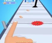 Finger Runner 3D Game - Finger in the Nose #9 #Shorts #Viral #Funny