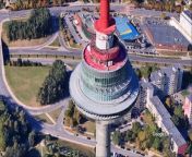 The Vilnius TV Tower (Lithuanian: Vilniaus televizijos bokštas) is a 326.5 m (1,071 ft) high tower in the Karoliniškės microdistrict of Vilnius, Lithuania. It is the tallest structure in Lithuania, and the 29th tallest self-supporting tower in the world. It belongs to the SC Lithuanian Radio and Television Centre (Lithuanian: AB Lietuvos radijo ir televizijos centras).&#60;br/&#62;&#60;br/&#62;Thanks and credit to Google Earth Studio.