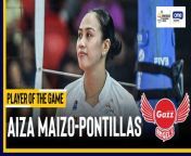 Aiza Maizo-Pontillas shines again as the Angels win to start the PVL semis.