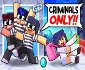 ONE GIRL in an ALL CRIMINAL School! from granny in minecraft dantdm