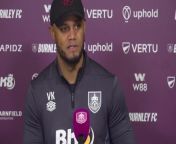 Burnley boss Vincent Kompany says it hasn&#39;t been hard to lift the players spirits after recent defeats as they prepare to face Tottenham as they hope to keep their relegation battle alive&#60;br/&#62;Burnley, Lancashire, UK
