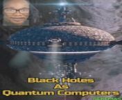 &#60;br/&#62;&#60;br/&#62;Are Blackholes Quantum Computers?&#60;br/&#62;&#60;br/&#62;Ever pondered the power of black holes? What if they&#39;re more than just cosmic vacuum cleaners? Imagine them as sophisticated quantum computers used by extraterrestrial civilizations. That&#39;s right - scientists Gia Dvali and Zaza Osmanov propose that advanced beings in older star systems might already be harnessing the immense power of black holes to process information. The concept? Artificial microscopic black holes optimized for information processing. The theory suggests that these black holes emit detectable particles like neutrinos and photons. By observing these energetic neutrinos, we might be able to detect signs of life beyond our planet. So, the next time you gaze at the stars, remember: black holes might not just be devouring light, they could be sending us messages from galaxies far, far away. This is the power of quantum computing - opening new directions in our quest for extraterrestrial life. Now, isn&#39;t that a thought to lose yourself in?&#60;br/&#62;&#60;br/&#62;&#60;br/&#62;Black holes as quantum computers? Sounds like science fiction, but it is a realistic scenario. No other system stores quantum information as efficiently as black holes. It is therefore conceivable that intelligent extraterrestrial civilizations could use them for their information processing. These quantum computers would emit neutrinos and light particles that we could detect on Earth. These are the central theses of a scientific paper by Gia Dvali, director at the Max Planck Institute for Physics (MPP), and Zaza Osmanov of the Free University of Tbilisi, Georgia.&#60;br/&#62;&#60;br/&#62;In all likelihood, we humans are not alone in the universe. In the past 30 years, more than 5,000 planets have been discovered outside our solar system, known as exoplanets. Some of these have conditions favorable to more highly evolved life, such as water on the surface. So, the question is rather not whether there is extraterrestrial intelligence (ETI), but: How can we recognize it?&#60;br/&#62;&#60;br/&#62;The more advanced living beings on other planets are, the more powerful their computer systems will be.&#60;br/&#62;&#60;br/&#62;https://www.mpg.de/20074327/extraterrestrial-intelligence-quantum-computing-with-black-holes