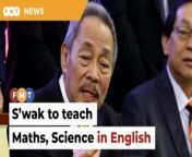 The state will also bring back assessments for Year 6 and Form 3 students, replacing the scrapped UPSR and PT3 exams.&#60;br/&#62;&#60;br/&#62;Read More: https://www.freemalaysiatoday.com/category/nation/2024/05/13/swak-secondary-schools-to-teach-maths-science-in-english-from-2026/ &#60;br/&#62;&#60;br/&#62;Laporan Lanjut: https://www.freemalaysiatoday.com/category/bahasa/tempatan/2024/05/13/sekolah-menengah-sarawak-ajar-matematik-sains-dalam-bi-mulai-2026/&#60;br/&#62;&#60;br/&#62;Free Malaysia Today is an independent, bi-lingual news portal with a focus on Malaysian current affairs.&#60;br/&#62;&#60;br/&#62;Subscribe to our channel - http://bit.ly/2Qo08ry&#60;br/&#62;------------------------------------------------------------------------------------------------------------------------------------------------------&#60;br/&#62;Check us out at https://www.freemalaysiatoday.com&#60;br/&#62;Follow FMT on Facebook: https://bit.ly/49JJoo5&#60;br/&#62;Follow FMT on Dailymotion: https://bit.ly/2WGITHM&#60;br/&#62;Follow FMT on X: https://bit.ly/48zARSW &#60;br/&#62;Follow FMT on Instagram: https://bit.ly/48Cq76h&#60;br/&#62;Follow FMT on TikTok : https://bit.ly/3uKuQFp&#60;br/&#62;Follow FMT Berita on TikTok: https://bit.ly/48vpnQG &#60;br/&#62;Follow FMT Telegram - https://bit.ly/42VyzMX&#60;br/&#62;Follow FMT LinkedIn - https://bit.ly/42YytEb&#60;br/&#62;Follow FMT Lifestyle on Instagram: https://bit.ly/42WrsUj&#60;br/&#62;Follow FMT on WhatsApp: https://bit.ly/49GMbxW &#60;br/&#62;------------------------------------------------------------------------------------------------------------------------------------------------------&#60;br/&#62;Download FMT News App:&#60;br/&#62;Google Play – http://bit.ly/2YSuV46&#60;br/&#62;App Store – https://apple.co/2HNH7gZ&#60;br/&#62;Huawei AppGallery - https://bit.ly/2D2OpNP&#60;br/&#62;&#60;br/&#62;#FMTNews #RolandSagahWeeInn #MathsScience #English